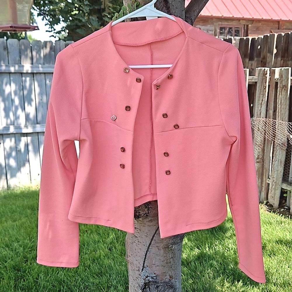 Vintage Runway Polyester Blazer/Jacket